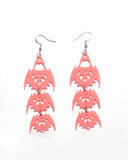 Puppers Gothic CyberSigilism Earrings - Nickel-Free, Hypoallergenic 325 Sterling Silver